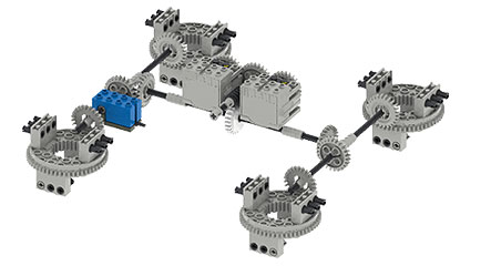 Complete Steering Assembley
