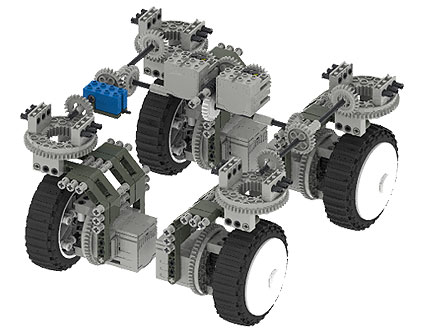 Complete Steering Assembley