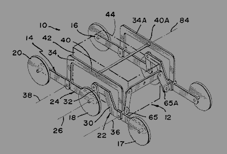 Rocker Bogie Patent Drawing